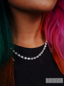 Rahinestone Tennis chain