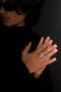 THUNDER BLINKING MEN RING