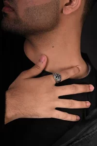 HEAVY STAINLESS STEEL MEN RING