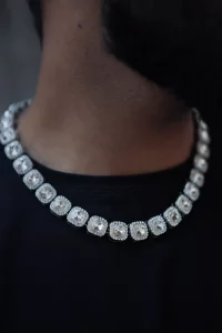 BAGUETTE ICEDOUT NECKLACE