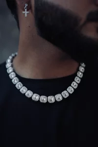 BAGUETTE ICEDOUT NECKLACE