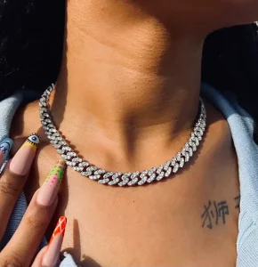 UNISEX SLIM CUBAN CEDOUT NECKLACE